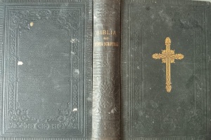 Biblia sau Sfanta Scriptura a Vechiului si Noului Testament cu trimeteri (1924)