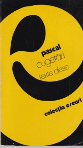 Blaise Pascal - Cugetari