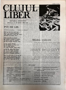 Clujul Liber, nr. 5, 20 ianuarie 1990