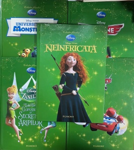Colectia Filmelor Disney: Neinfricata, Cars Toon, Zanele, Avioane, Universitatea Monstrilor, 5 volume
