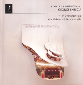 Concursul International George Enescu, 3-25 septembrie 2016
