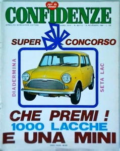 Confidenze. Per la donna. Numero 1173. 16 Novembre 1969