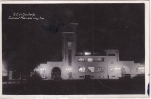 Constanta. Casinoul Mamaia noaptea (circulata 1936)