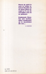 Constantin Noica - Concepte deschise in istoria filozofiei la Descartes, Leibniz si Kant huma - Img 2