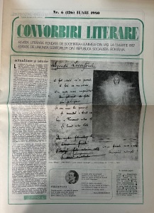 Convorbiri Literare, nr. 6, iunie 1980