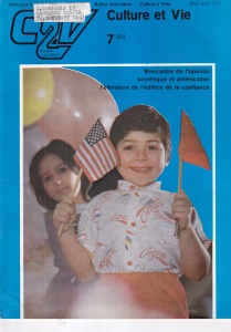 Culture et Vie, nr. 7, 1988