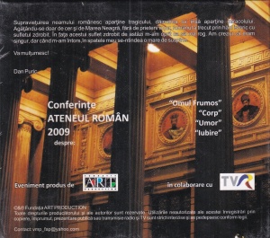 Dan Puric - Conferinte Ateneul Roman 2009 (sigilata) - Img 2