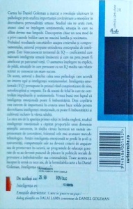 Daniel Goleman - Inteligenta emotionala - Img 2