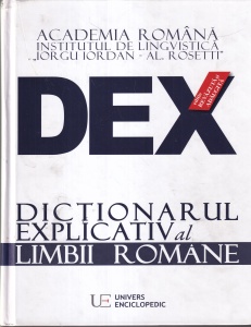 DEX. Dictionarul explicativ al limbii romane (2016)