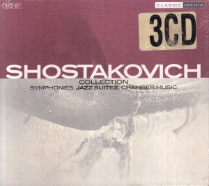Dimitri Shostakovich - Shostakovich Collection. Symphonies, Jazz Suites, Chamber Music (3 CD, sigilata)