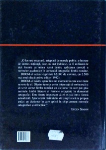 DOOM - Dictionarul Ortografic, Ortoepic si Morfologic al Limbii Romane (editia 2005) - Img 2