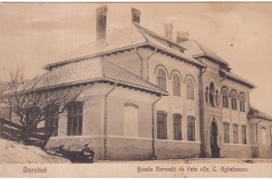 Dorohoi. Scoala Normala de Fete „Dr. C. Angelescu” (1926, necirculata)