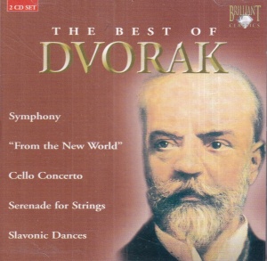 Dvorak - The Best of Dvorak. Symphony "From the New World". Cello Concerto. Serenade for Strings. Slavonic Dances (2 CD)