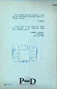 Emil Cioran - Antropologia filosofica - Img 2