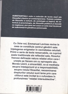Emmanuel Levinas - Intre noi. Incercare de a-l gandi pe celalalt - Img 2
