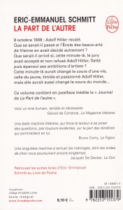 Eric Emmanuel Schmitt - La Part de l'autre - Img 2