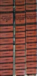 Eugene Sue - Le mysteres de Paris, 3 tomes