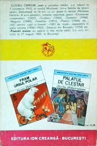 Eusebiu Camilar - Povestiri eroice (1985) - Img 2
