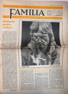 Familia. Revista de cultura, nr. 6, 10 iunie 1966