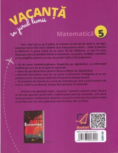 Felicia Sandulescu - Vacanta in jurul lumii. Matematica, clasa a 5-a - Img 2