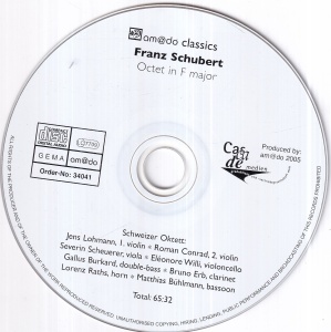 Franz Schubert - Octet in F major - Img 3