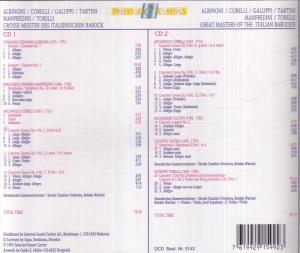 Great Masters Of The Italian Baroque, Vol.30 (2 CD) - Img 2