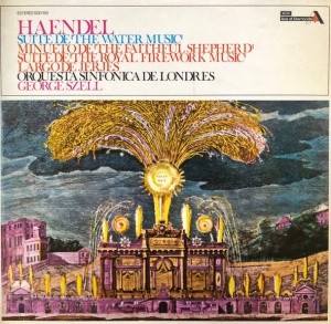 Haendel – Suite De The Water Music. Minueto De The Faithful Shepherd. Suite De The Royal Firework Music. Largo De Jerjes. Orquesta Sinfonica de Londres, Georg Szell