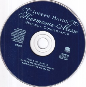 Haydn - Harmonie-Messe. Sinfonia Concertante - Img 3