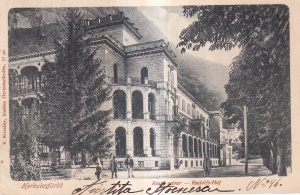 Herkulesfurdo. Rudolfs Hof (circulata 1904)