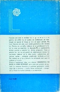 Ion Coteanu - Gramatica de baza a limbii romane - Img 2