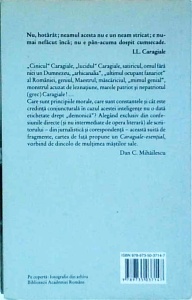Ion Luca Caragiale - Despre lume, arta si neamul romanesc - Img 2