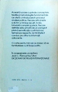 Jack C. Plano - Dictionar de analiza politica - Img 2