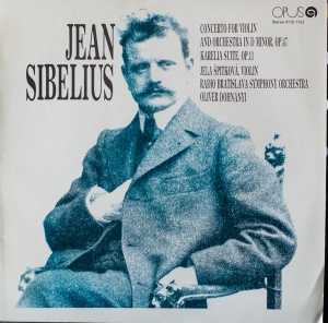 Jean Sibelius – Concerto For Violin And Orchestra in D Minor, Op. 47. Karelia Suite, Op. 11. Jela Spitkova, Radio Bratislava Symphony Orchestra, Oliver Dohnanyi
