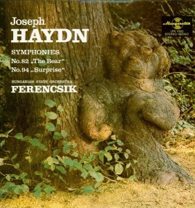 Joseph Haydn – Symphonies no.82 "The Bear", no.94 "Surprise". Hungarian State Orchestra, Janos Ferencsik