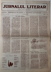 Jurnalul Literar, nr. 8, 26 februarie 1990