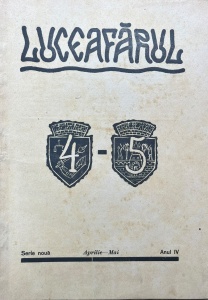 Luceafarul. Revista lunara de literatura, arta si cultura generala, nr. 4-5, aprilie-mai 1944