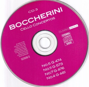 Luigi Boccherini - Cello Concertos Complete (3 CD) - Img 5