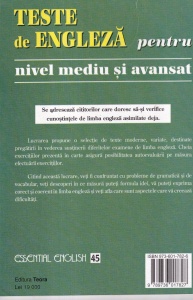 Magyarics Peter, Medgyes Peter - Teste de engleza pentru nivel mediu si avansat - Img 2