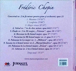 Mari compozitori, volumul 29: Frederic Chopin (cu CD) - Img 2
