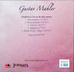 Mari compozitori, volumul 9: Gustav Mahler (cu CD) - Img 2