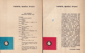 Materia, spatiul, timpul in istoria filosofiei, 2 volume - Img 2