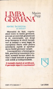Maxim Popp - Limba germana pentru incepatori si initiati - Img 2