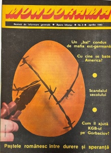 Mondorama. Revista de informare generala, nr. 5, aprilie 1990