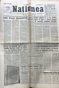Natiunea. Ziar de informatie, atitudine si reportaj. Director G. Calinescu, nr. 967, 17 februarie 1948