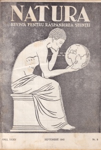 Natura. Revista pentru raspandirea stiintei, anul XXXIV, nr. 9, septembrie 1945