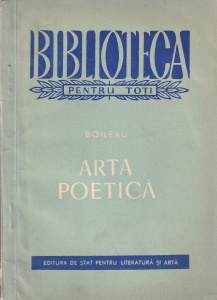 Nicolas Boileau - Arta poetica