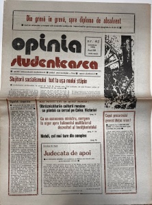 Opinia Studenteasca, nr. 42, octombrie 1990