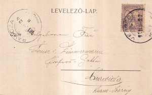 Oravita / Udvozlet Oraviczarol. Templomter (circulata 1901) - Img 2