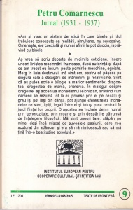 Petru Comarnescu - Jurnal 1931-1937 - Img 2