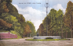 Pitesti. Aleia ,,Trivalea" (circulata 1929)